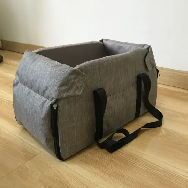 Tragbarer Haustier-Autositz, zentrale Sicherheit, für Reisen, Katzen, Hundebett, Transport, Hundeträger, Schutz, Hundetaschen, für mittelgroße/kleine Hunde und Katzen - Image 18