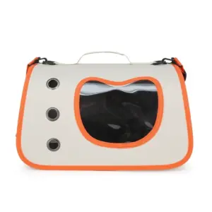 Reise-Rucksack für Hunde und Katzen, zum Mitnehmen, praktischer tragbarer Haustier-Rucksack, bequem, atmungsaktiv, rutschfest, verschleißfest, für Haustiere