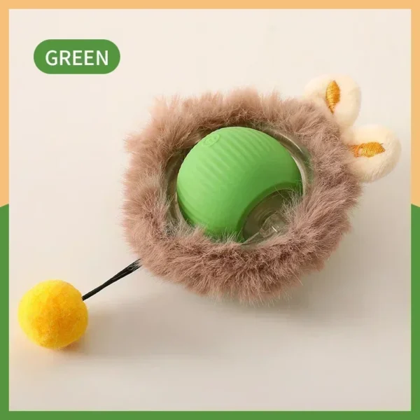 Interactive Cat Toys Ball Auto Electric Rolling Ball Toys for Cats/Kitty Pets Smart Automatic Teaser USB Rechargeable - Image 11