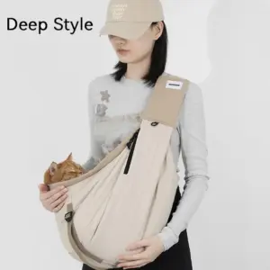 Haustier-Reisetasche, Umhängetasche, Outdoor-Rucksäcke, Katzentragetasche, Reiserucksack für Katzen, atmungsaktive Katzen-Tragetasche, Haustierbedarf