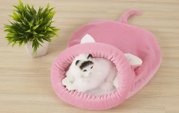 Haustier Hundehütte Katzenhütte Vier Jahreszeiten Teddy Hundehütte Katze Hundematte Baumwolle Cattery Vier Jahreszeiten Hundeschlafsack Doppelplüsch - Image 16