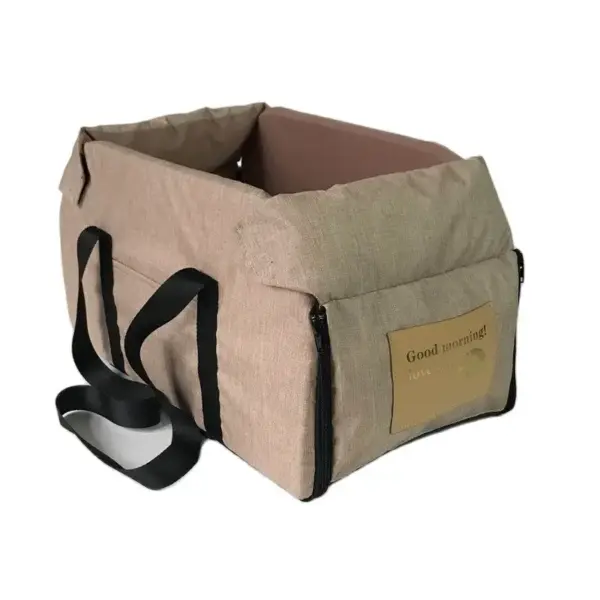 Tragbarer Auto-Sicherheits-Haustiersitz für mittelgroße/kleine Hunde, Katzenreisen, zentrale Steuerung, Katzen-Hundebett, Transport, Hundeträger, Schutz, Hundetaschen - Image 7