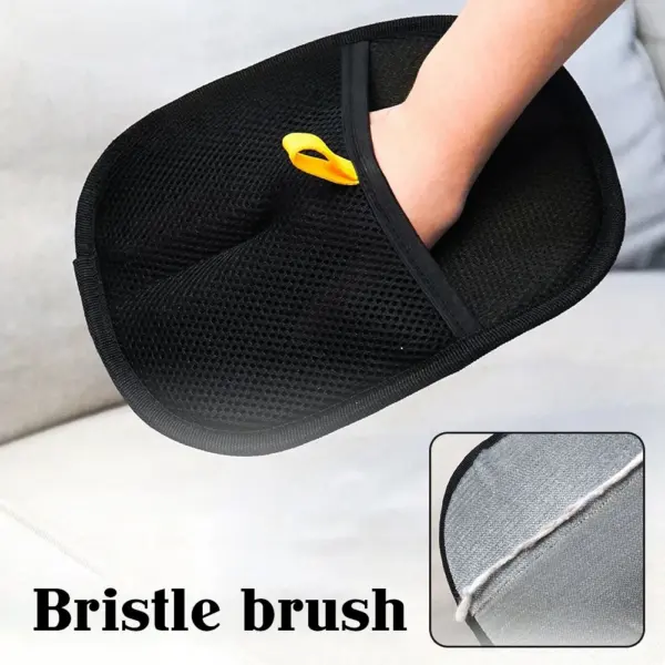 Haustierpflege-Handschuhe, statische Entstaubungsbürste, Haustierhaarentferner-Bürste, Entfernung von Hunde- und Katzenhaaren von Sofa, Teppich, Kleidung, Haustierbedarf - Image 8