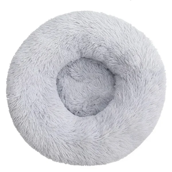 40-90cm Round Pet Bed for Large Dog Bed Super Soft Cat Bed Long Plush Dog House for Medium Dog House Winter Warm Sleeping - Image 12