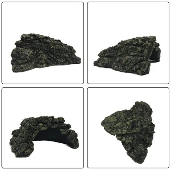 Neue Aquarium Dekoration Harz Aquatische Aquarium Ornament Dekor Künstliche Reptil Terrarium Schildkröte Zubehör - Image 3