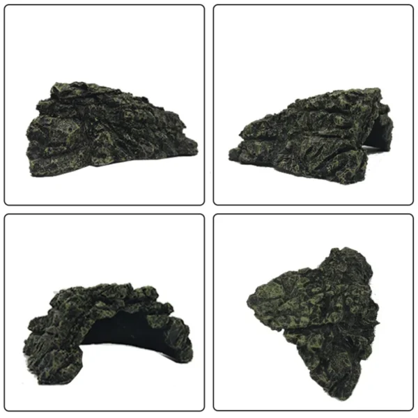 New Aquarium Decoration Resin Aquatic Fish Tank Ornament Decor Artificial Reptile Terrarium Turtle Accessories - Image 3