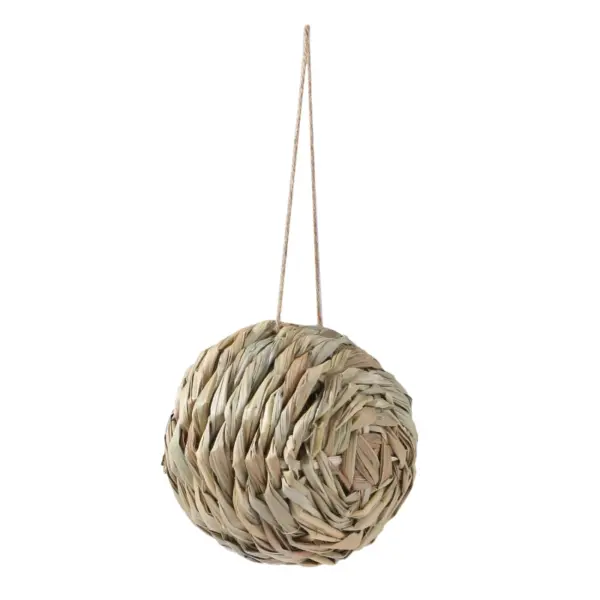 1pc Natürliche Handgemachte Stroh Vogel Nest Taube Haus Papagei Nest Warme Haustier Schlafzimmer Hof Kleine Tier Vogel Käfige - Image 33
