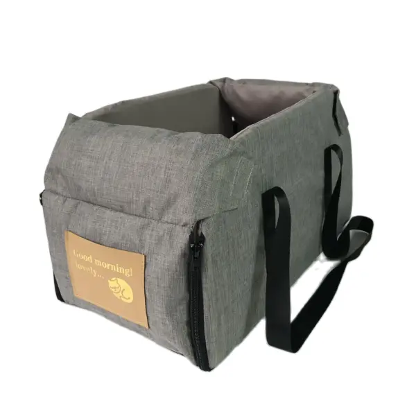 Tragbarer Auto-Sicherheits-Haustiersitz für mittelgroße/kleine Hunde, Katzenreisen, zentrale Steuerung, Katzen-Hundebett, Transport, Hundeträger, Schutz, Hundetaschen - Image 8