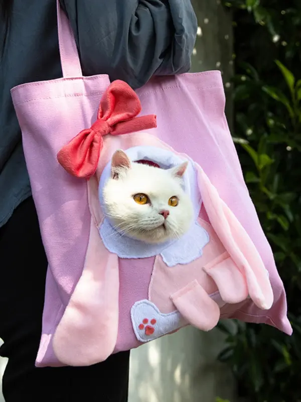 Träger für Katzen träger Haustiere Handtasche Haustier träger Katzen rucksack mit Welpen tasche Reisetasche Großraum transporter für Katzen - Image 25