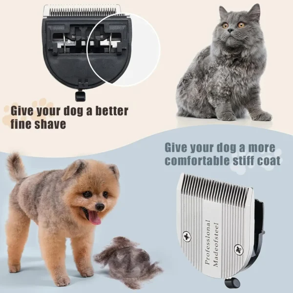 Dog Pet Grooming Trimmer 5in1 Adjust Blade For Wahl professional Animal Clippers Arcos，Bravura，Chromado，Creativa，Figura，Motion - Image 4