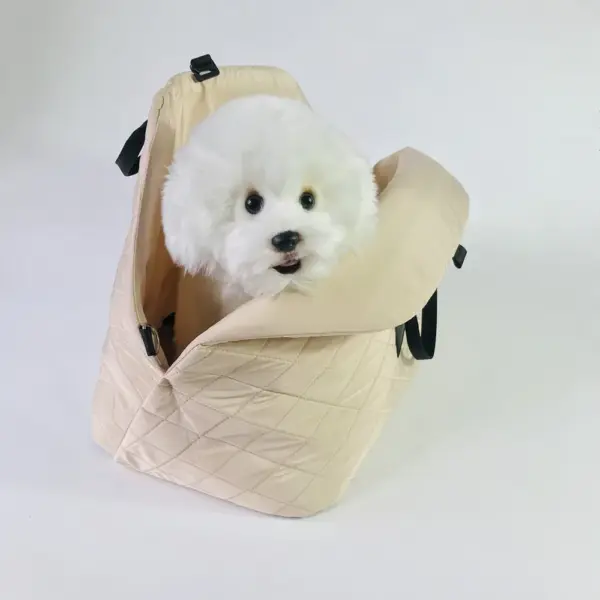 Tragbare warme Zwinger-Tragetasche für Hunde, Autositzkontrolle, rutschfeste Hundeträger, sicher, für Welpen, Katzen, Haustierbett, Chihuahua-Haustierprodukte - Image 23