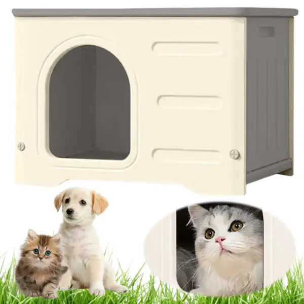 Katze Hund Nest wind dicht regens icher gemütliches Haus für kleine Haustiere vier Jahreszeiten Universal Shelter Streunende wasserdichte Tierheim - Image 13