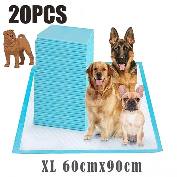 100/50/40/20PCS Welpen Training Pee Pads Saugfähigen Hunde Windeln Einweg Quick Dry Oberfläche Matte sauber Kissen Hund Liefert - Image 12