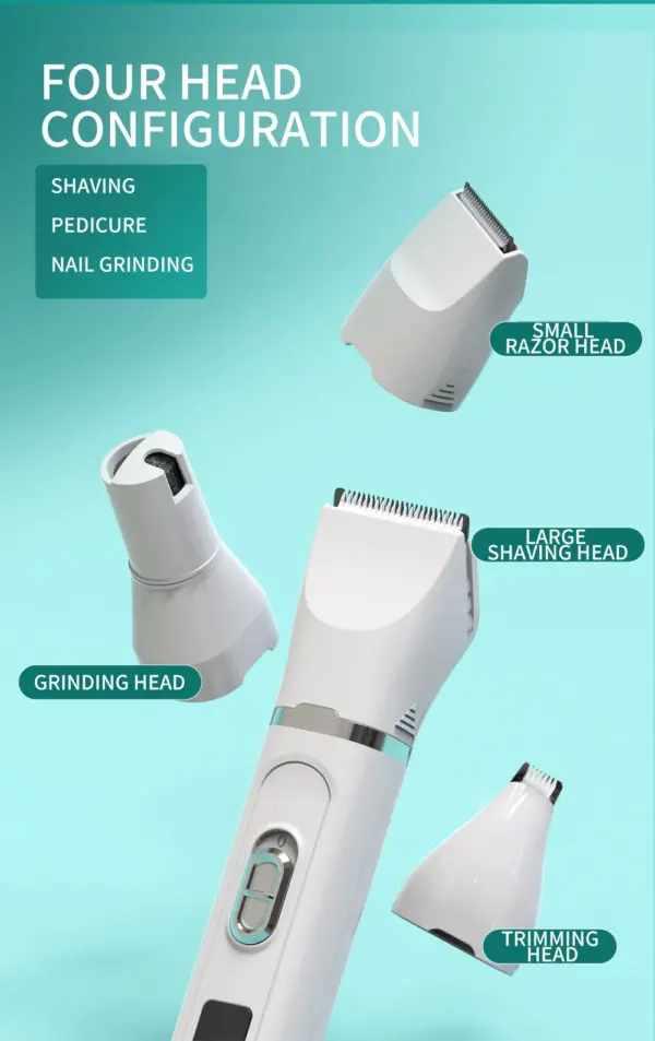 Hund Haar Clippers Pflege Elektrische Pet Clipper Professionelle Stille Haar Cutter USB Aufladbare Hundesalon Clipper - Image 15