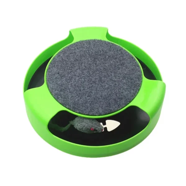 Cat Toy Turntable Roller Mouse Toys Interactive Intelligence Training Track Funny Games Cat Scratcher Toy Pet Toys  Accessories - Image 7