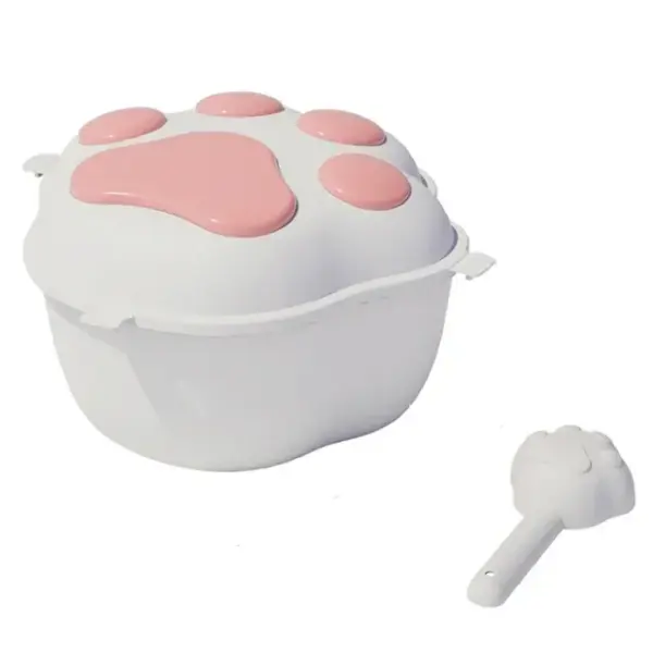 Große Hundefutter Lagerung Eimer Tiernahrung Lagerung Eimer Lebensmittel Dichtung Feuchtigkeit-beständig Katze Trockenfutter Eimer Lagerung Box Pet Snacks Eimer - Image 8