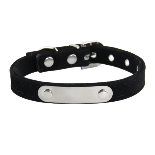 Personalisiertes Katzenhalsband aus weichem Samt, Welpen-Halskettenhalsbänder für Katzen, kleiner Hund, Kätzchen-Zubehör, individueller ID-Name, kostenlose Gravur - Image 21