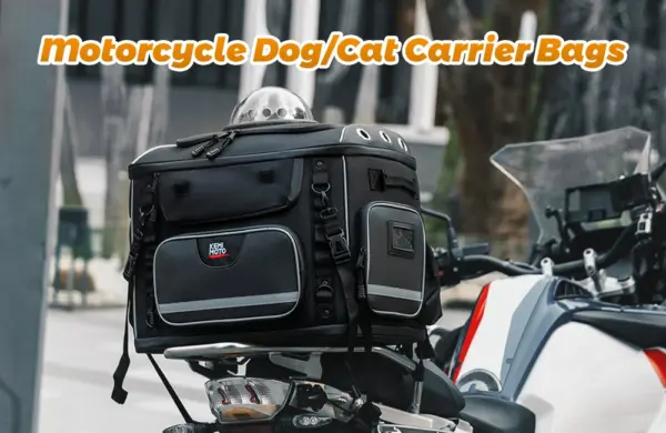 Motorrad Haustier Tasche Haustier Hund Träger mit Beifahrersitz Gepäckträger Für Yamaha MT07 MT09 R1 Für Touring Street Glide Road King - Image 9