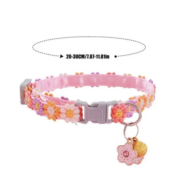 Kätzchenhalsband, abtrünniges, verstellbares Hundehalsband mit Glöckchen, Heimtierbedarf, Katzenzubehör, niedliches Kätzchen-Kostüm, Halsdekoration für Welpen - Image 6