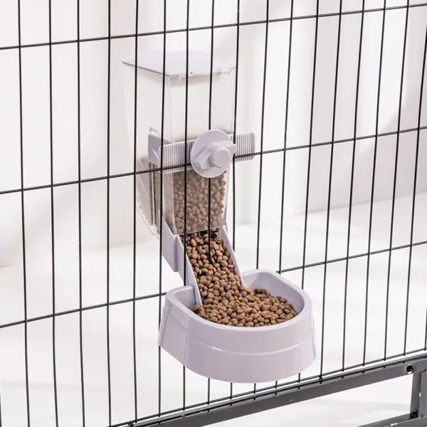 Automatische Pet Schüsseln Käfig Hängen Feeder Pet Wasser Flasche Lebensmittel Behälter Spender Schüssel Für Welpen Katzen Kaninchen Haustier Fütterung Produkt - Image 13