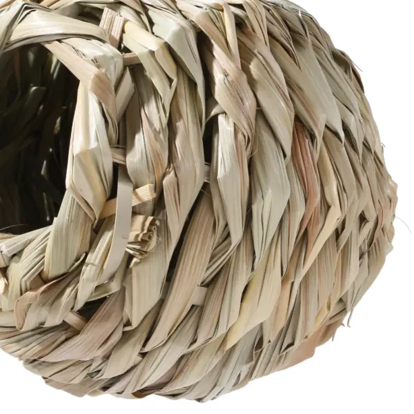 1pc Natürliche Handgemachte Stroh Vogel Nest Taube Haus Papagei Nest Warme Haustier Schlafzimmer Hof Kleine Tier Vogel Käfige - Image 38
