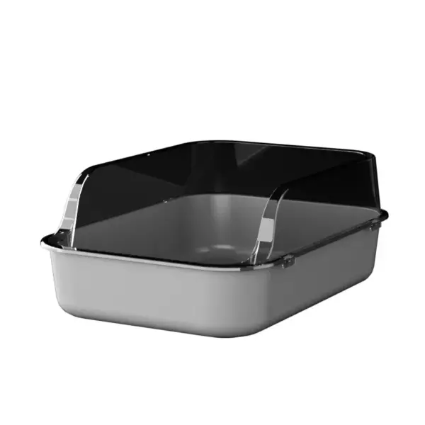 Kitty Sandbox Katzentoilette, halbgeschlossen, spritzwassergeschützt, Katzentoilette, Reinigungsbecken, Zubehör, Haustiertoilette, Kätzchenablage, Bettpfanne - Image 4