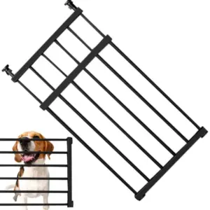 Indoor-Hundetor, einziehbarer freistehender Zaun, nagelfreie, wiederverwendbare Haushaltstür für kleine und mittelgroße Hunde, Welpenzaun, Haustierbedarf