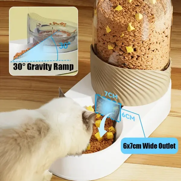 Pet Automatische Feeder Katze Wasser Dispenser Hund Automatische Feeder Katze Hund Wasser Dispenser Pet Bowl Kombination Pet Liefert 2/3,8 L - Image 19