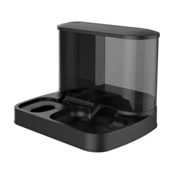 2-in-1-Aufbewahrungsbehälter für Haustiere, automatischer Futterspender für trockene Lebensmittel, großer sichtbarer Wasserbrunnen für Haustiere, automatischer Futterspender für Haustiere - Image 5