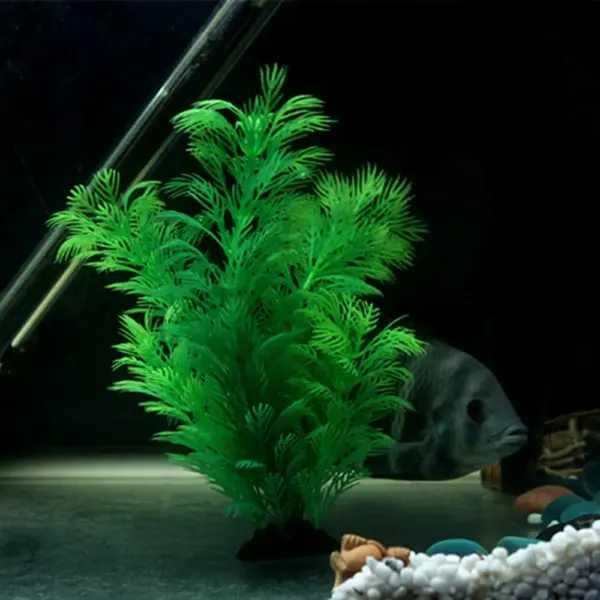 Künstliche Aquarium Dekor Pflanzen Unterwasser Wasser Gras Aquatische Kunststoff Pflanzen Für Aquarium Aquarium Dekorationen - Image 9