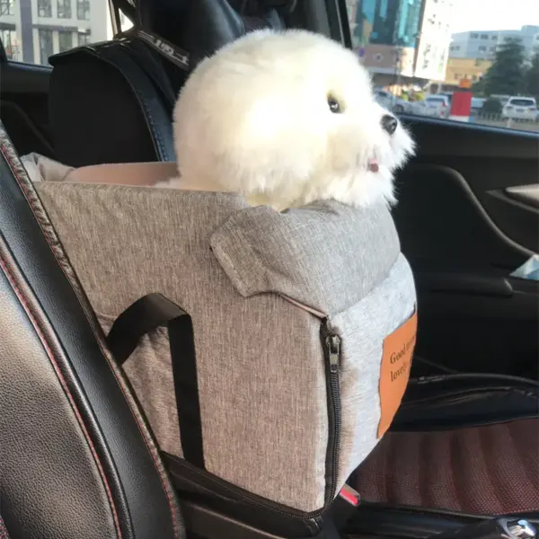 Tragbarer Auto-Sicherheits-Haustiersitz für mittelgroße/kleine Hunde, Katzenreisen, zentrale Steuerung, Katzen-Hundebett, Transport, Hundeträger, Schutz, Hundetaschen - Image 3