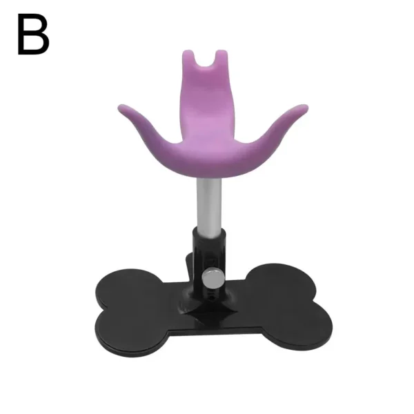 Dog Grooming Stool Auxiliary Standing Support ABS + Silicone Soft Safe And Harmless Adjustable Height Suitable For Small Dog - Image 9