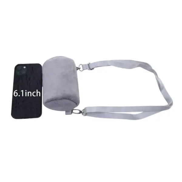 Haustierkäfig, Kreuzkörper-Zubehör, Zylinder-Design, weich, praktisch, für Haus, Reisen, tragbar, Eichhörnchen, sichtbares Netz, Hamster-Tragetasche - Image 13