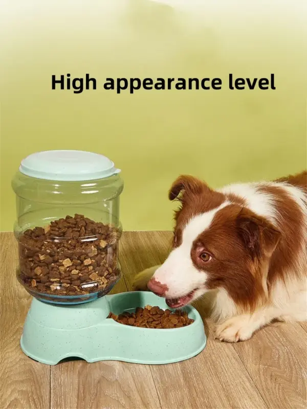 3,8 l große Kapazität Haustier Wassersp ender Hund automatische Fütterung kleine Hundefutter Schüssel Simulation Trink flasche Gerät Haustier liefert - Image 16