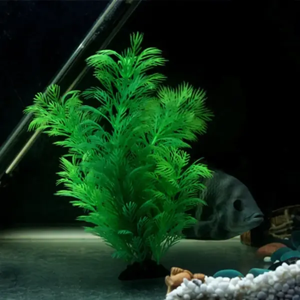 Künstliche Aquarium Dekor Pflanzen Unterwasser Wasser Gras Aquatische Kunststoff Pflanzen Für Aquarium Aquarium Dekorationen - Image 3