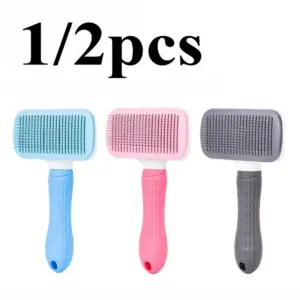 Dog Hair Remover Brush Cat Dog Hair Grooming And Care Comb For Long Hair Dog Pet Removes Hairs Cleaning Bath Brush Dog Supplies