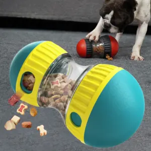Haustier Hund Rollen Undichte Lebensmittel Ball Lebensmittel Grade Material Slow Food Training Slow Food Hund Spielzeug Hund Schüssel Pet Liefert Hund