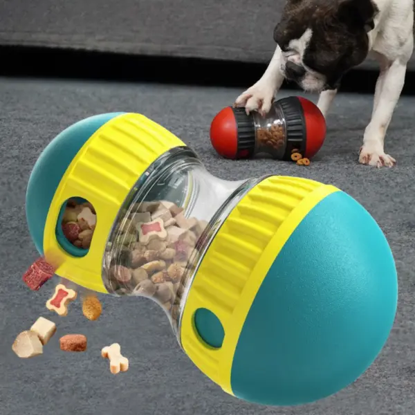 Haustier Hund Rollen Undichte Lebensmittel Ball Lebensmittel Grade Material Slow Food Training Slow Food Hund Spielzeug Hund Schüssel Pet Liefert Hund