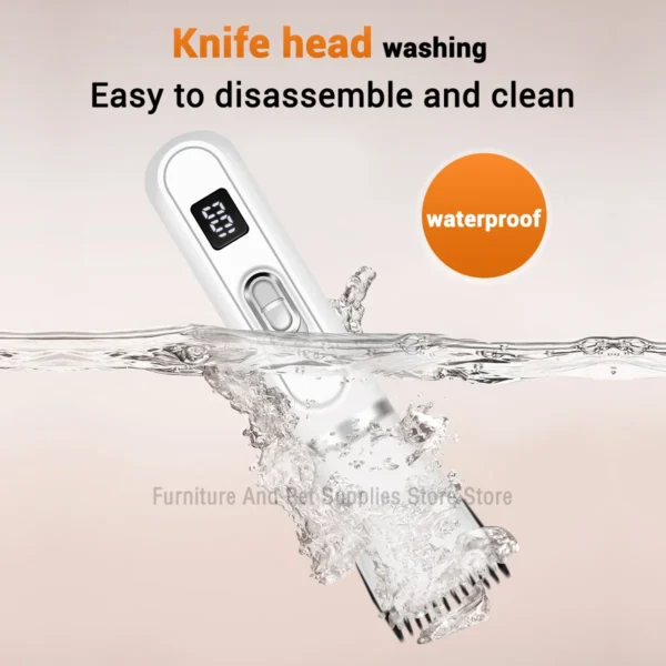 Dog Hair Clippers Grooming Electric Pet Clipper Professional Silent Hair Cutter USB Rechargeable Pet Grooming Clipper - Image 5