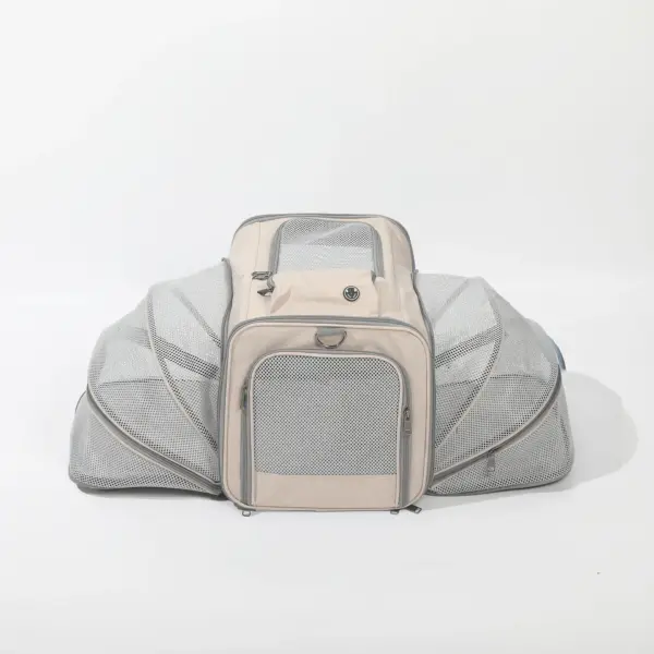 Tragbare Mesh-Umhängetasche für Haustiere, Katzen-Tragetaschen, ausgehende Reisen, Haustiere, Handtasche, Transporttasche, atmungsaktiv ﻿ - Image 6