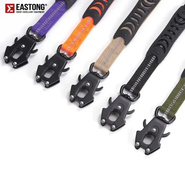 Heavy Duty Dog Leash with Elastic Bungee for Medium & Large Dogs - Shock Absorption & Safety Clip Included - Image 2