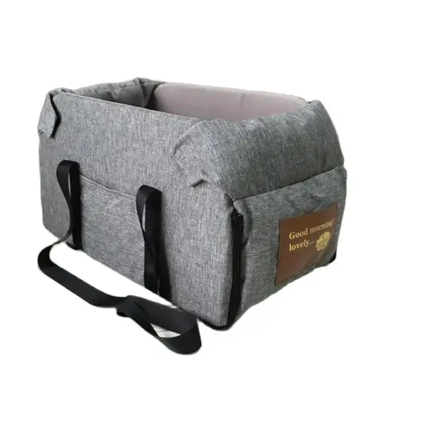 Tragbarer Haustier-Autositz, zentrale Sicherheit, für Reisen, Katzen, Hundebett, Transport, Hundeträger, Schutz, Hundetaschen, für mittelgroße/kleine Hunde und Katzen - Image 9