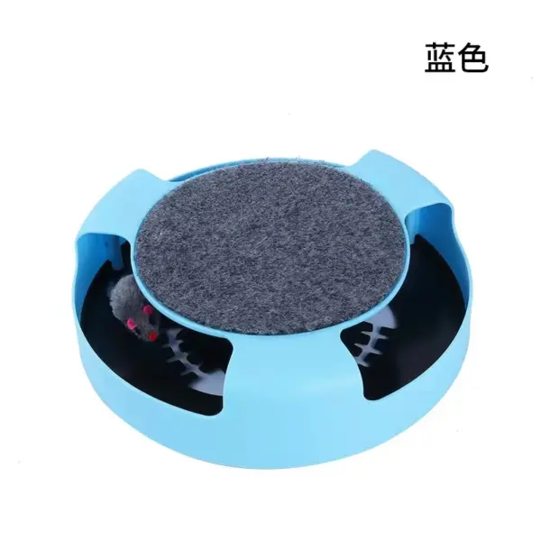 Katze Spielzeug Plattenspieler Roller Maus Spielzeug Interaktive Intelligenz Training Track Lustige Spiele Katze Scratcher Spielzeug Haustier Spielzeug Zubehör - Image 8