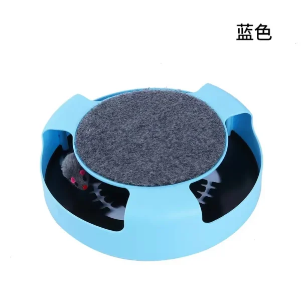 Cat Toy Turntable Roller Mouse Toys Interactive Intelligence Training Track Funny Games Cat Scratcher Toy Pet Toys  Accessories - Image 8
