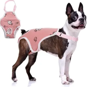Hundewindel-Hygienehöschen mit Hosenträgern, physiologische Haustierhose, verstellbare, bequeme Unterwäsche für Hunde