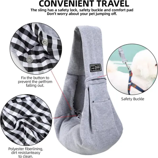 Hunde Zubehör Outdoor Katze und Hund Umhängetasche Transport Haustier Rucksack Träger Haustiere Taschen Katzen Dinge Tragekorb Für Zuhause - Image 5