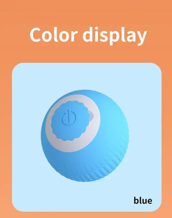 Interaktiver Katzenspielzeugball, automatischer elektrischer rollender Ball, Spielzeug für Katzen/Kätzchen, Haustiere, intelligenter automatischer Teaser, USB wiederaufladbar - Image 51