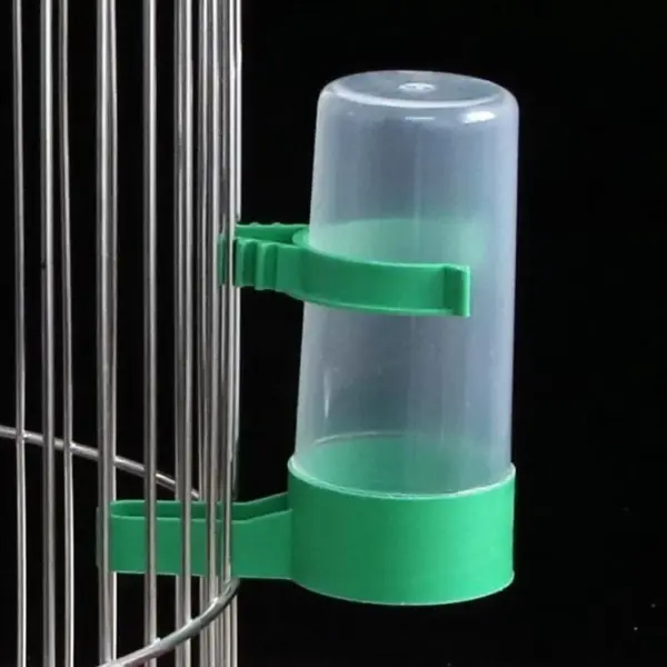 Wasserspender für Vogelkäfige, Vogeltassen, Flaschen, Spatzen, Papageien, Wellensittiche, Nymphensittiche und Turteltauben, Futterspender und Tränke - Image 13