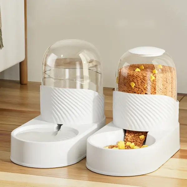 Pet Automatische Feeder Katze Wasser Dispenser Hund Automatische Feeder Katze Hund Wasser Dispenser Pet Bowl Kombination Pet Liefert 2/3,8 L - Image 23