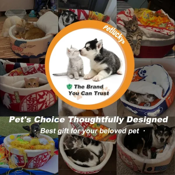 Four Seasons Pet Dog and Cat House Kennel Extra Large Square Round Dog and Cat Bed Mattress Warm in Winter and Cool in Summer - Image 4